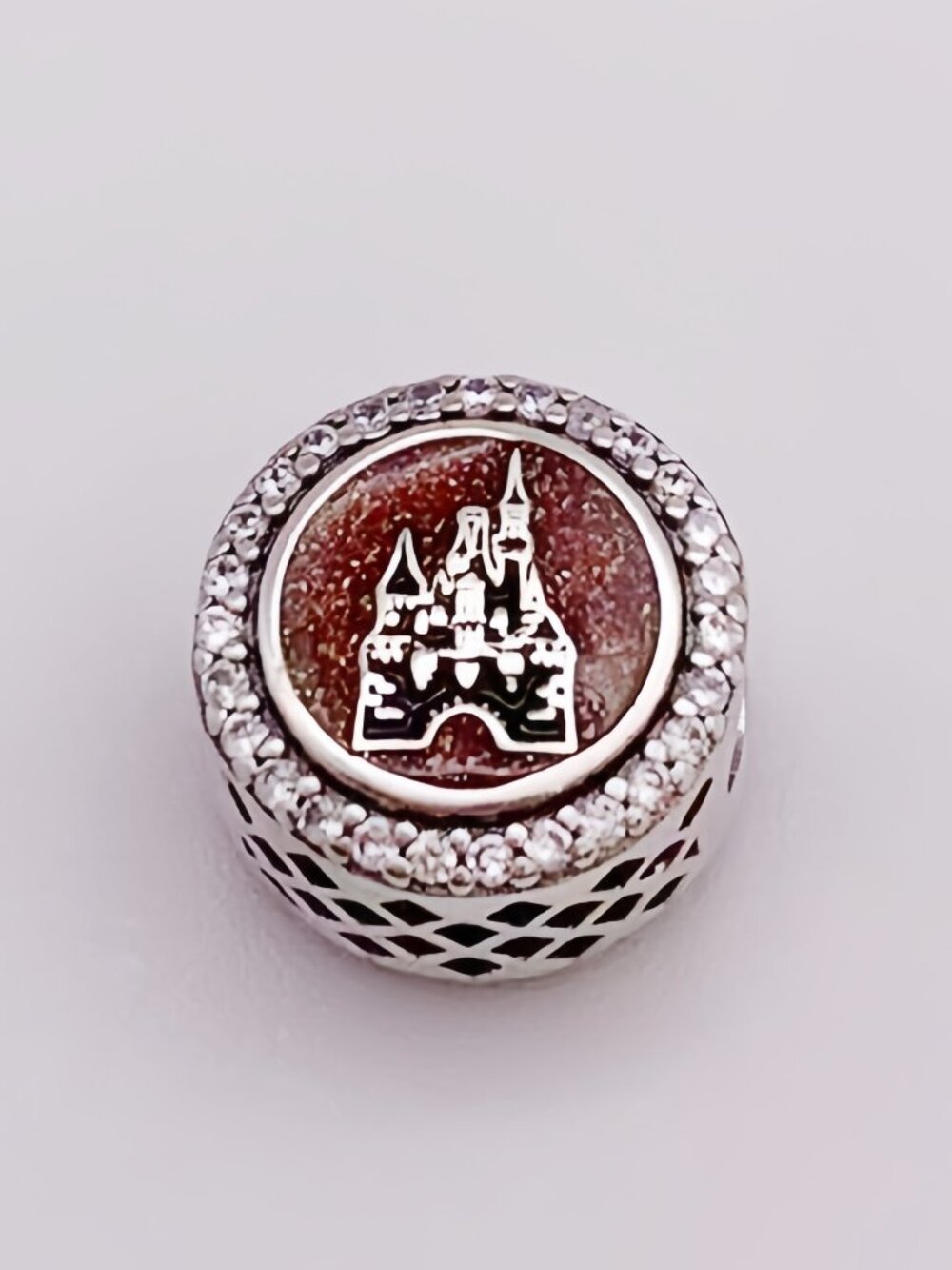 " Pandora Disneyland Charm Pendant S925 Sterling Silver Bead "